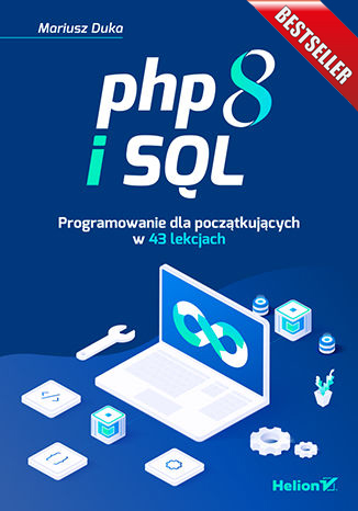 Grāmata „PHP 8 un SQL”.